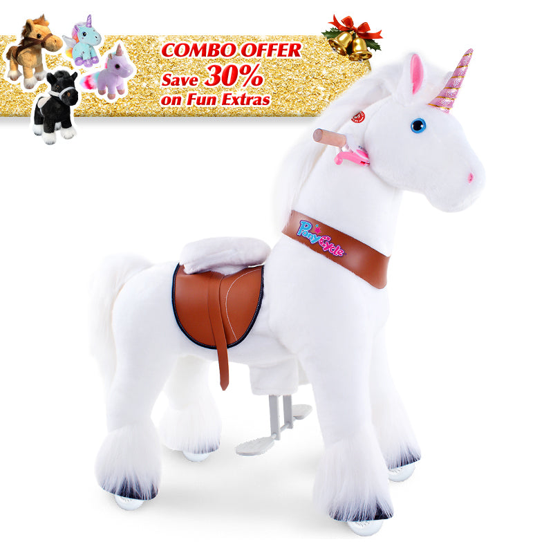 Save 30% on Accessories - PonyCycle Model U Ride on Pony With Accessory