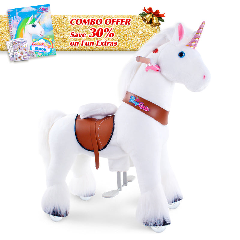 Save 30% on Accessories - PonyCycle Model U Ride on Pony With Accessory