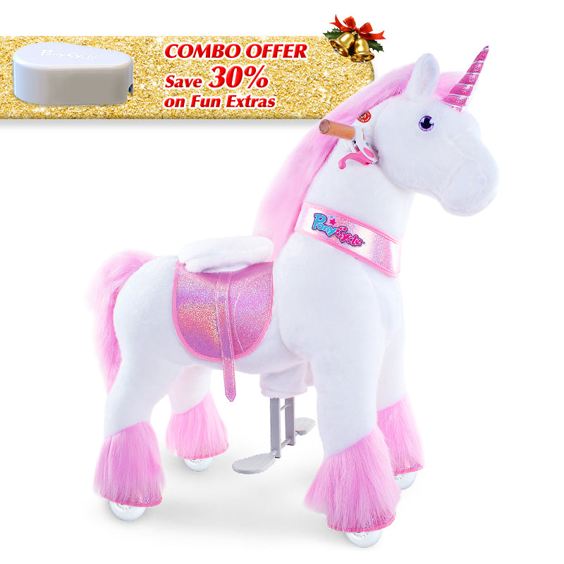Save 30% on Accessories - PonyCycle Model U Ride on Pony With Accessory
