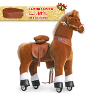 Save 30% on Accessories - PonyCycle Model U Ride on Pony With Accessory
