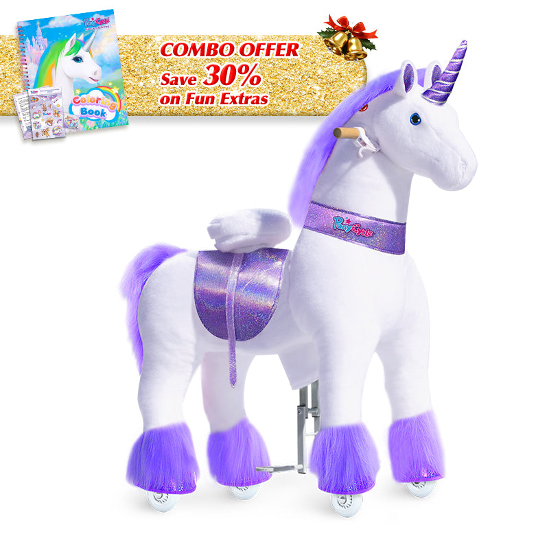 Save 30% on Accessories - PonyCycle Model U Ride on Pony With Accessory