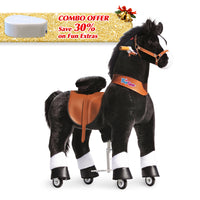Save 30% on Accessories - PonyCycle Model U Ride on Pony With Accessory