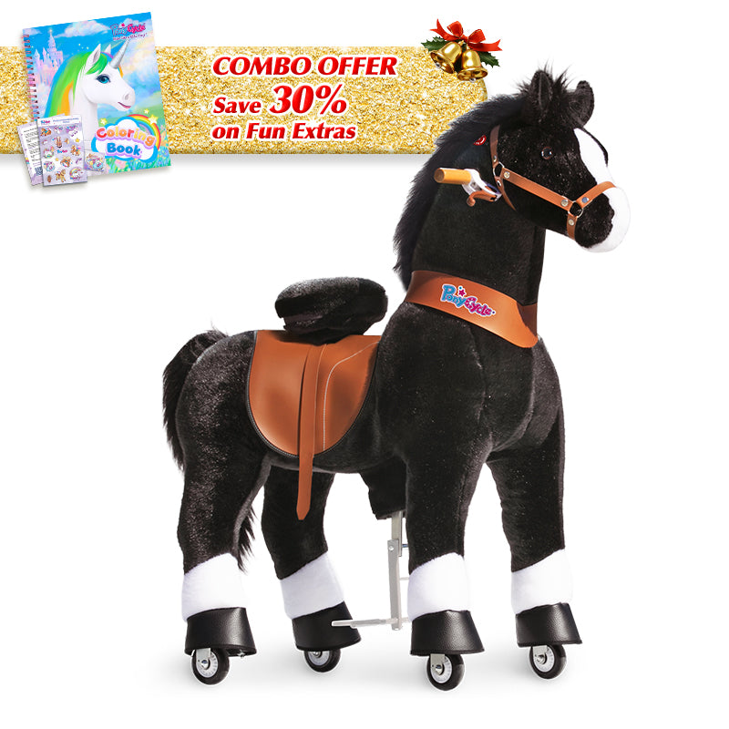 Save 30% on Accessories - PonyCycle Model U Ride on Pony With Accessory