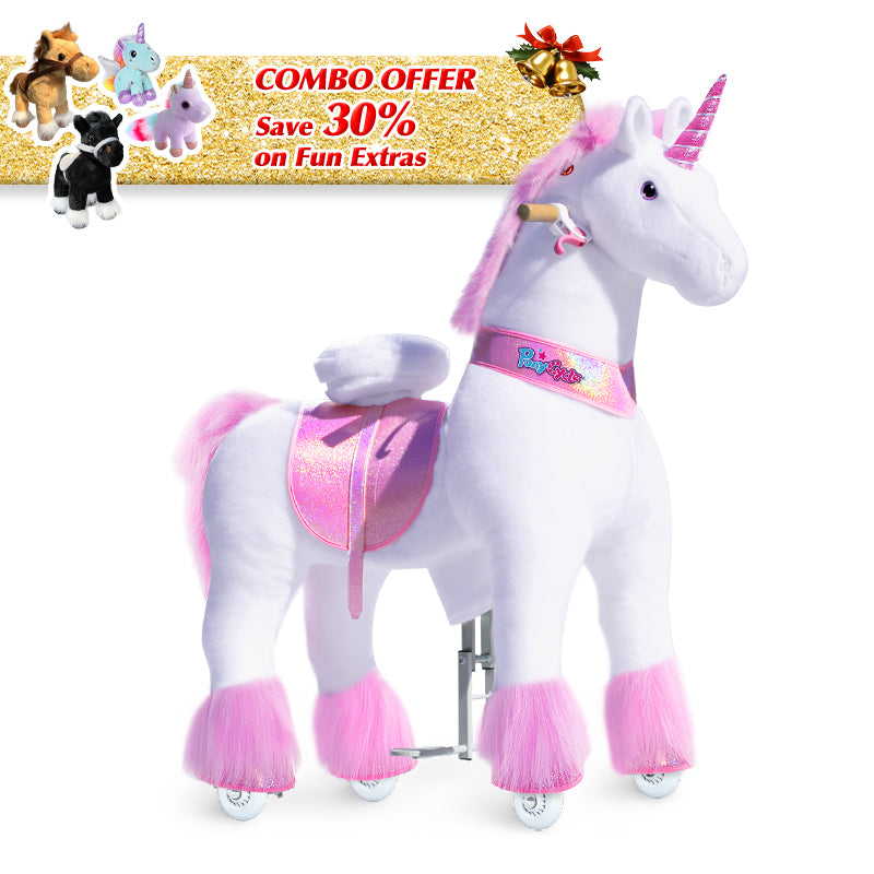 Save 30% on Accessories - PonyCycle Model U Ride on Pony With Accessory