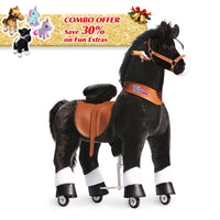 Save 30% on Accessories - PonyCycle Model U Ride on Pony With Accessory
