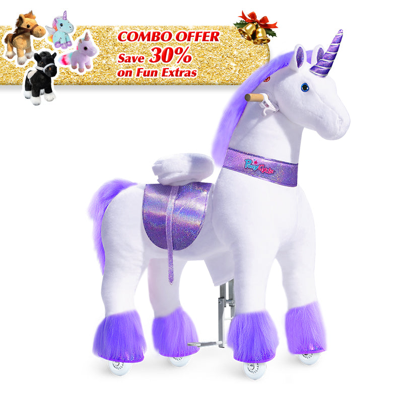 Save 30% on Accessories - PonyCycle Model U Ride on Pony With Accessory