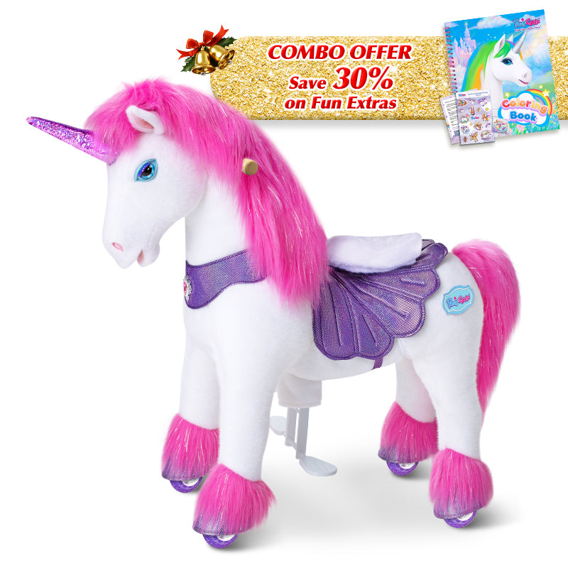 Save 30% on Accessories - PonyCycle Model Y Ride on Pony With Accessory