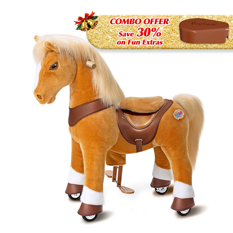 Save 30% on Accessories - PonyCycle Model Y Ride on Pony With Accessory