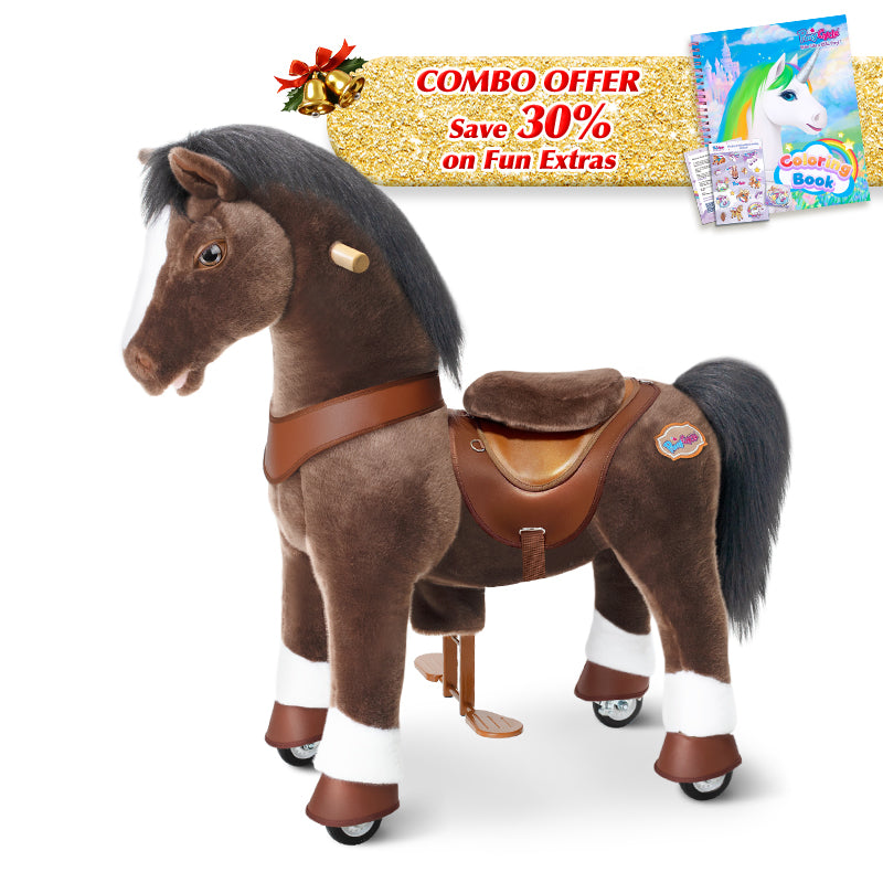 Save 30% on Accessories - PonyCycle Model Y Ride on Pony With Accessory