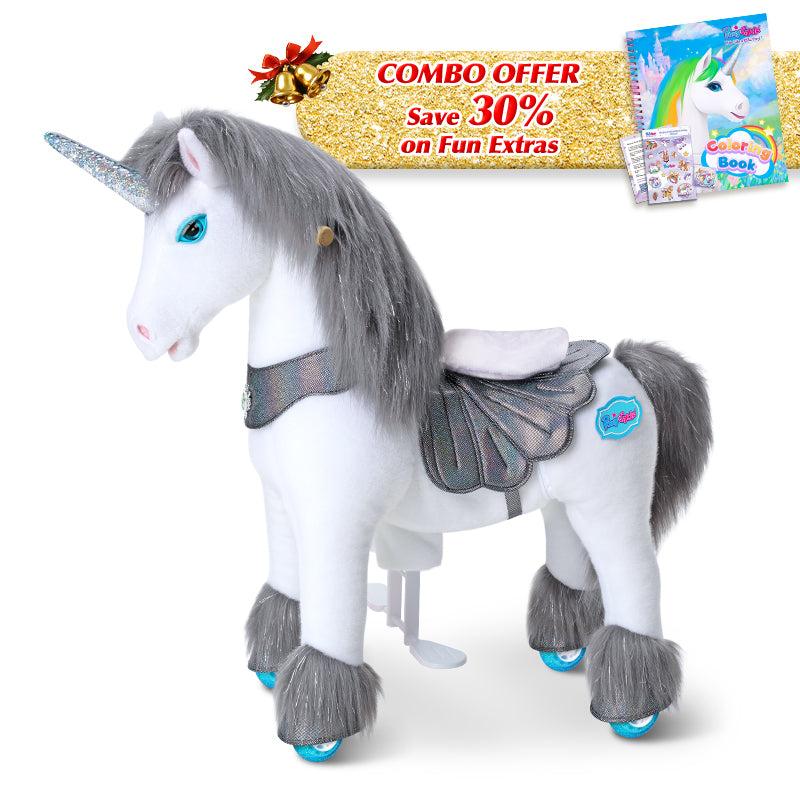 Save 30% on Accessories - PonyCycle Model Y Ride on Pony With Accessory