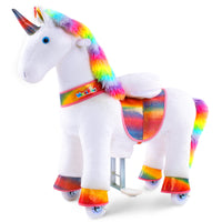 WondeRides Ride-on Toy Age 3-5 Rainbow Unicorn [Limited Edition]
