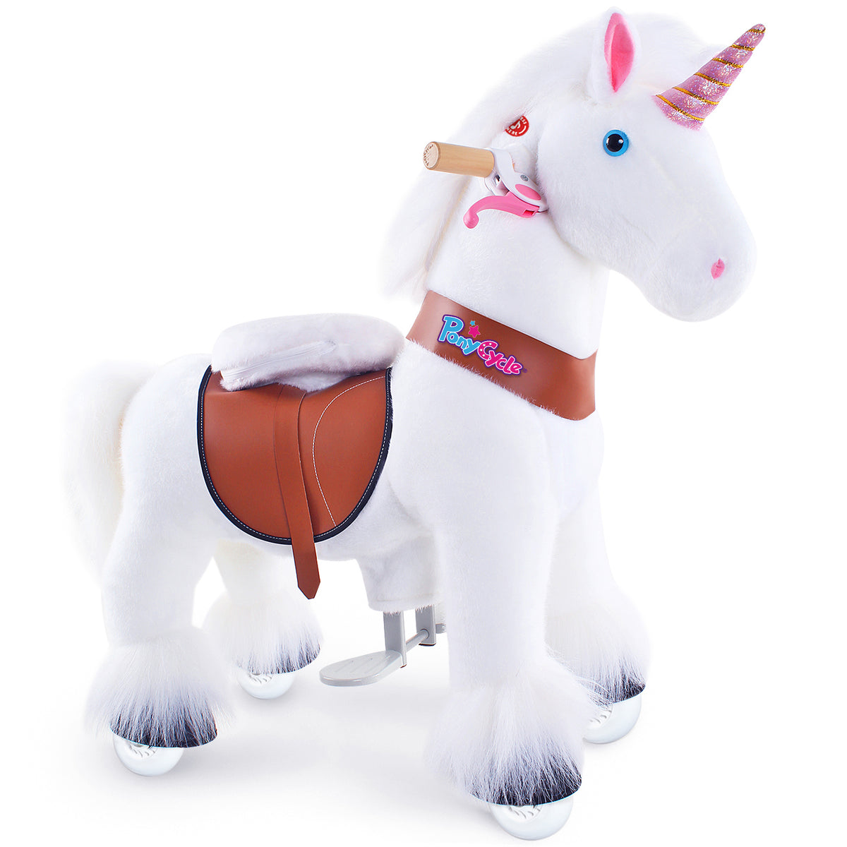 Unicorn ride-on toy Age 3-5 White