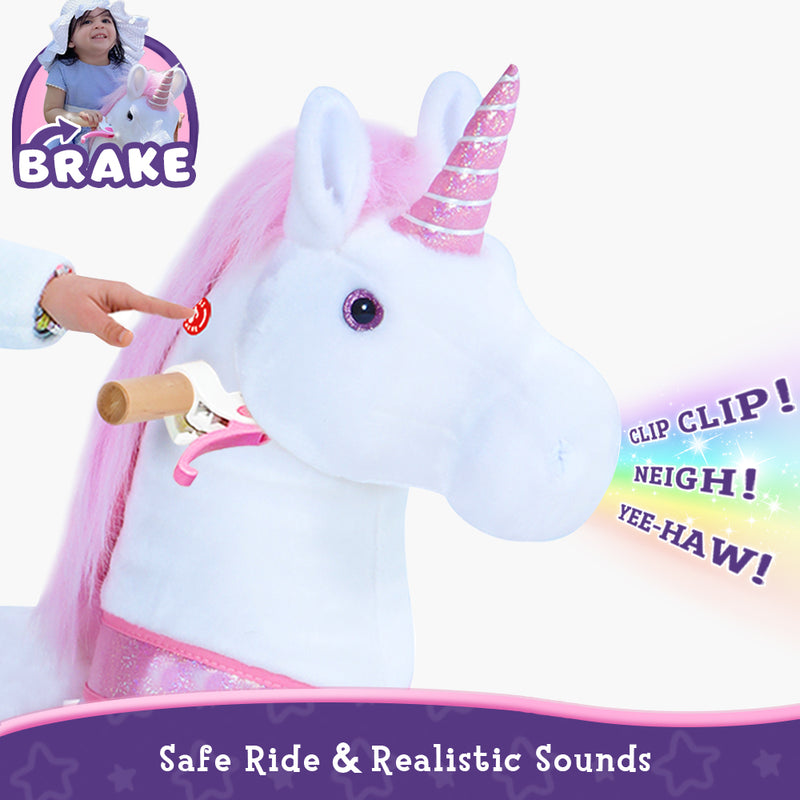 Ride-on Unicorn Age 3-5 Pink