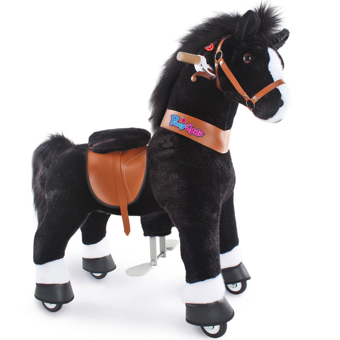 PonyCycle® Pferd Alter 4-8 Schwarz