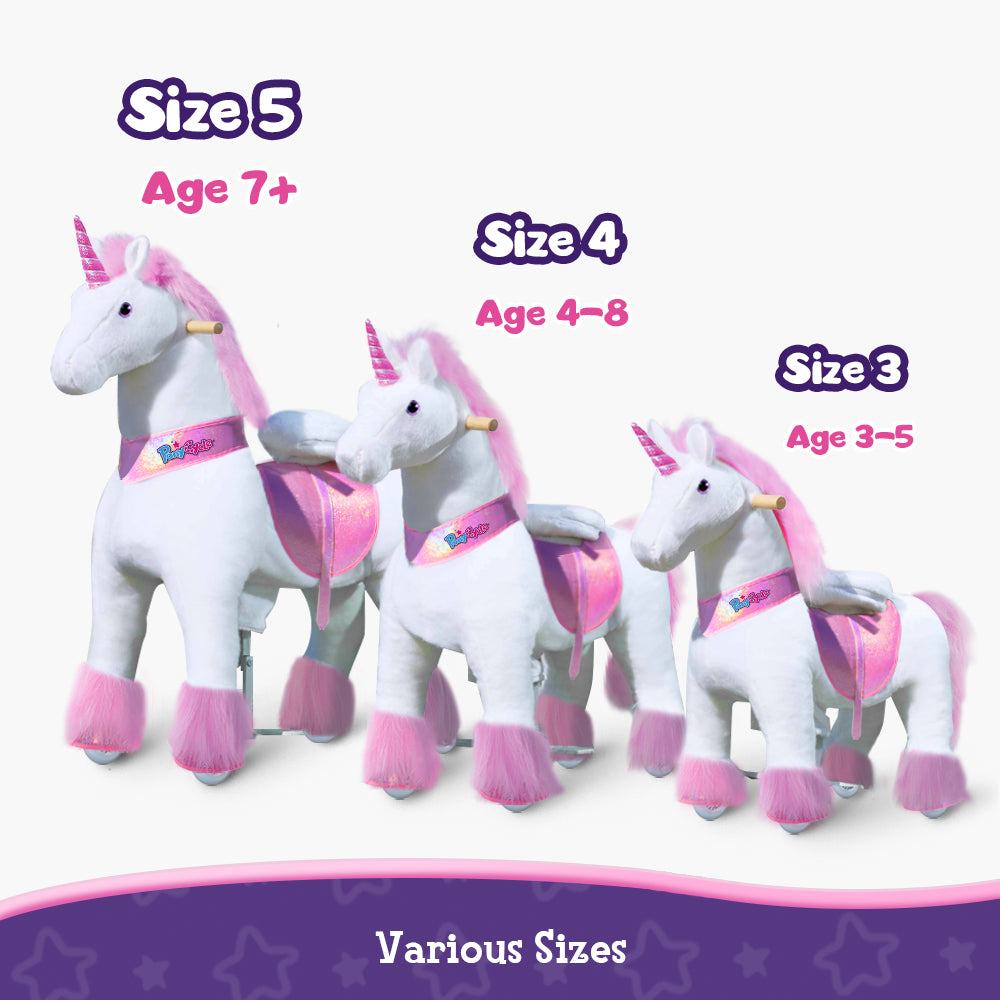 Ride-on Unicorn Age 3-5 Pink